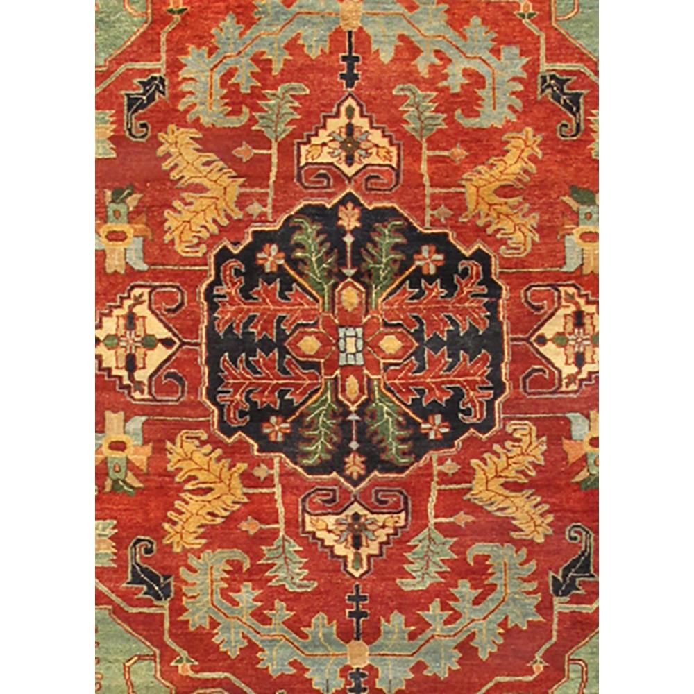 Serapi Hand-Knotted Wool Area Rug